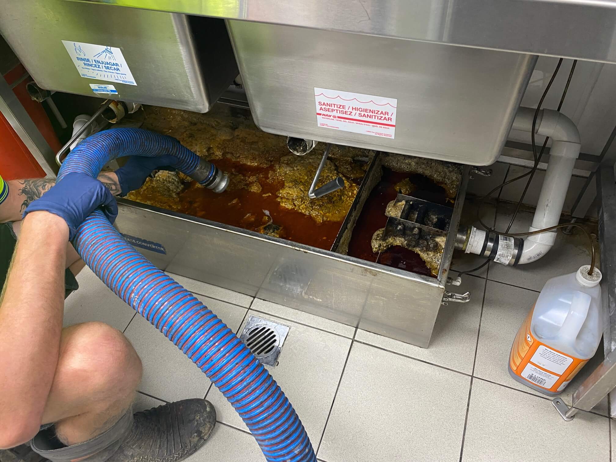 Grease Trap Cleaning in Battle Ground